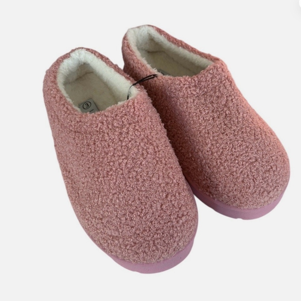 Cozy Pink Kids Slippers